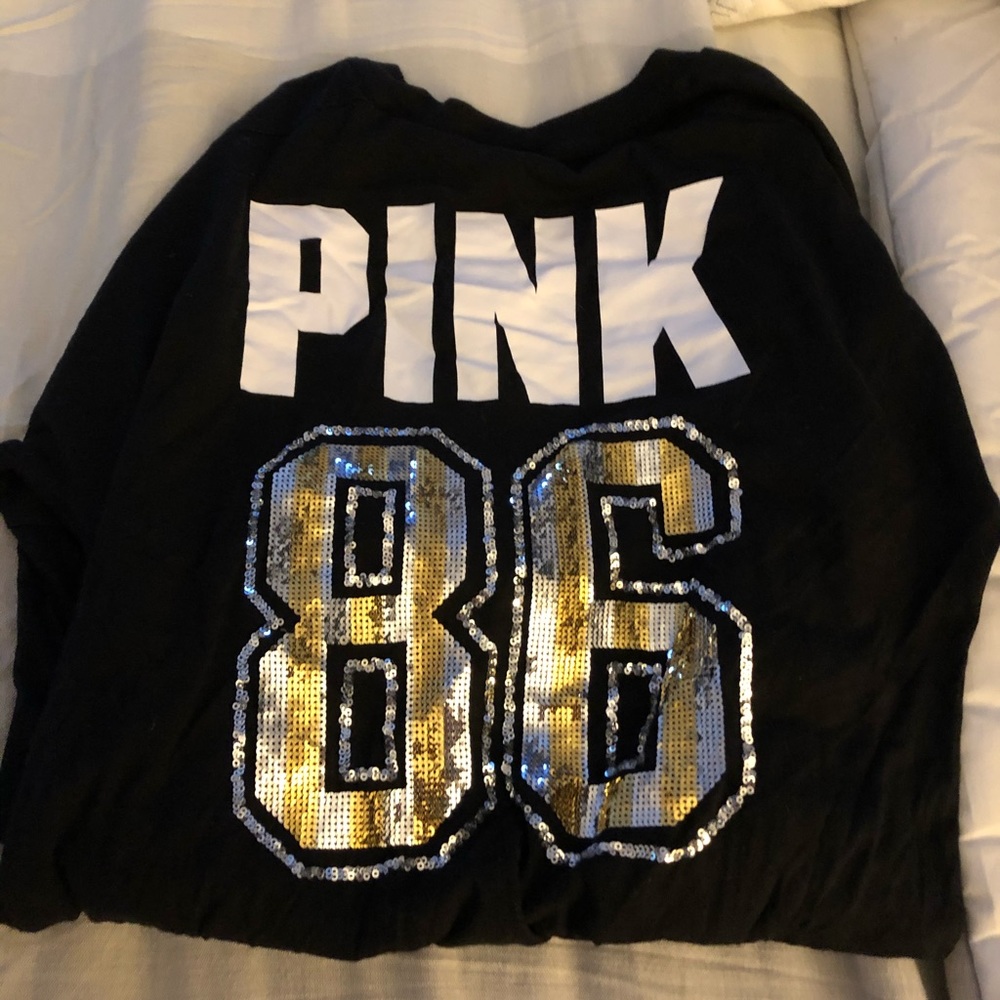 PINK Long-sleeved tee